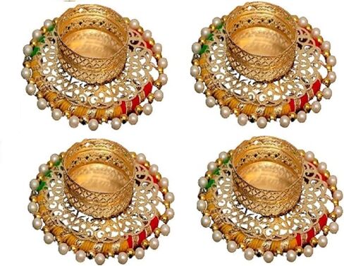 Pack of 10 Indian Decorative Tea Light Candle Holders Traditional Handmade Diya Lamp for Pooja, Diwali Decoration and Festival Gifts for Home in Saudi Arabia