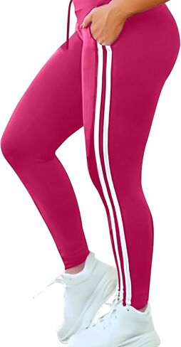 PINSV Women's Joggers Pants Running Sweatpants Athletic Workout Yoga Leggings with Pockets in Saudi Arabia