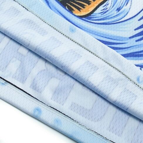 Fishing Shirts for Men,Long Sleeve Fish T-Shirt Sun Protection Outdoor Clothing Tee Funny Gift Breathable Tops S-3XL in Saudi Arabia