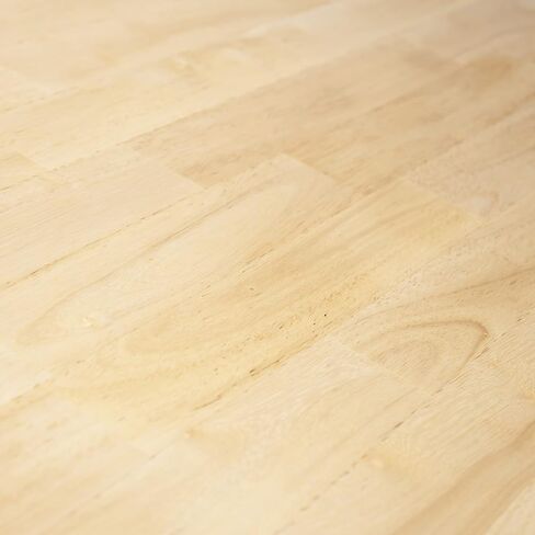 Latitude 59 Hardwood 4 ft. L x 20 in. D x 1.25 in. T Butcher Block Folding Countertop in Clear UV Finish Black Brackets in Saudi Arabia