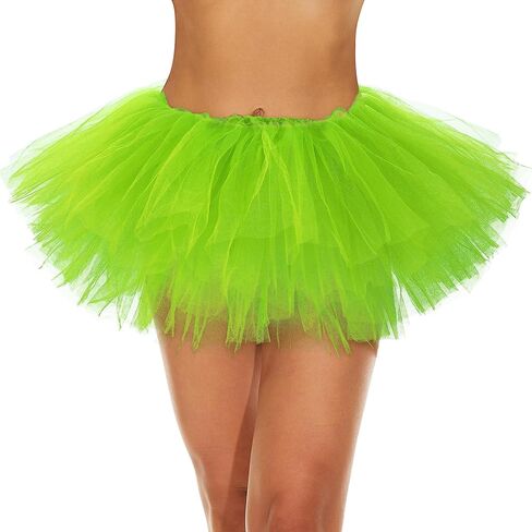 Tutu for Women Adults Tulle Skirts for Women Classic 5 Layered Ballet Skirt for Girls Halloween Vintage Tutu Skirts in Saudi Arabia