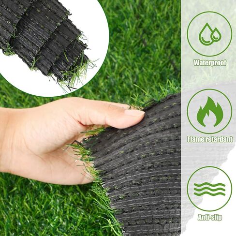 Grass Table Runner Artificial Tabletop Decor Synthetic Turf Grass Placemats Grass Table Liner Green Rug Table Cloths for Parties Wedding Banquet Faux Moss Table Runner (2, 12 x 36 Inch) in Kuwait