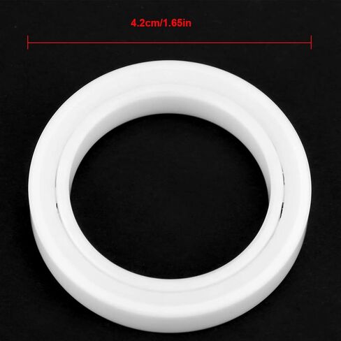 1Pc 6806-2RS Sealed Full Ceramic Bearing ZrO2 Ball Bearing 30x42x7mm,Full Ceramic Bearings ZrO2 Bearing,Suitable for Working Under Severe Conditions Filled with Corrosive Medium. in Saudi Arabia
