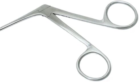 Earforcep ""3.0 Inches"" Alligator, Crocodile, Straight Earforcep for Earwax Removal, Sliver in Saudi Arabia