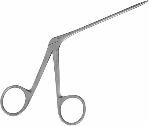 Earforcep ""3.0 Inches"" Alligator, Crocodile, Straight Earforcep for Earwax Removal, Sliver in Saudi Arabia