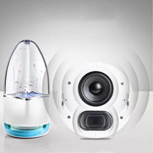 Water Dancing Speaker, Bluetooth Wireless Speaker, TWS Function Speakers, Portable Wireless Speaker, Perfect for a Christmas Party, Easter, Bt 5.3, Leisure and Relaxation in Saudi Arabia