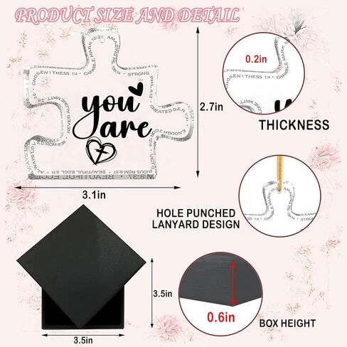 هدايا شكر للنساء - هدايا تقدير لصديق الأم والأب والمعلم وزملاء العمل - لوحة زينة من الأكريليك - زينة لأفكار عيد الميلاد وعيد الشكر in Kuwait