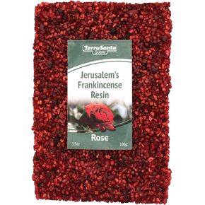 Aromatic Frankincense Pressed Slate Resin Tears Incense Rose Burner Jerusalem 3.5oz/100gr