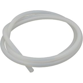 uxcell 3mm x 6mm High Temp Resistant Silicone Rubber Tube Hose Pipe Milky 1 Meter Long