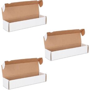 3 Pack Premium 800 Count Storage Box Trading Card Storage Box Cardboard Perfect Baseball Card Storage Box - MADE IN THE USA