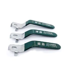 2pcs Handle Ball Valve Drain/Exhaust Valve, Water Valve Closed, Push Connection 1 inch (Green).