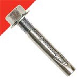 5/8" x 5" Original Wej-It Wedge Anchors - Carbon Steel Zinc Plated - 20/BX