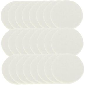 Essential Oil Diffuser Refill Pads - 100pcs Cotton Pads for Aromatherapy - for Diffuser Necklace - Car Vent Clips - and Home Use - Premium Replacement Pads - White