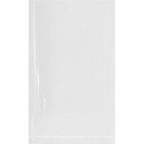 Plymor 3" x 5" (Pack of 100), 4 Mil Flat Open Clear Plastic Poly Bags