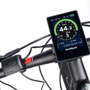 GOTOTOP 860C Electric Full Color LCD Display for Series Mid Drive Motor Kit Electric Scooter Display Meter IP65 Waterproof Mountain Bike Color Meter