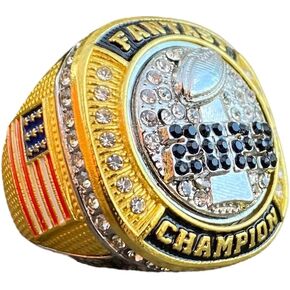 Legacy Rings 2023 Fantasy Football Championship Trophy Ring Premium Award for Fantasy Football League Winner