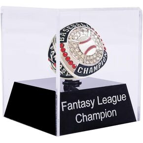 Fantasy Baseball Championship Rings League Winner Throphy Prize Champion Ring