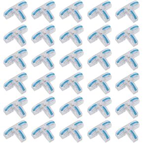 Lever Nut 3 Wire Connector T-Type Universal Compact Push-in Terminal Block Wire T Tap Connectors Electrician Quick Splitter 30 PCS with Colored levers Kit for AWG 28-12 AWG. in Kuwait