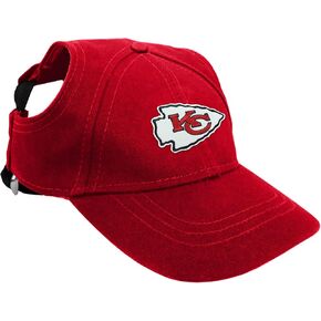 Littlearth Kansas City Chiefs NFL Pet Baseball Hat