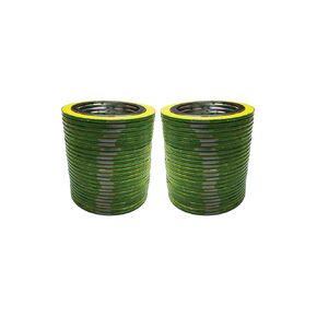 Sterling Seal 9000.500316GR2500X48 316L Stainless Steel spiral Wound Gasket with Flexible Graphite Filler, for 1/2" pipe