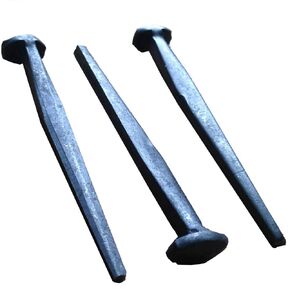 (10) Pack of 3" - Wrought Head-Rose Head (10) Nails …