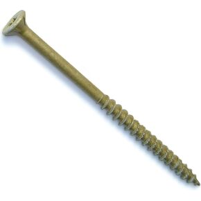 014973212841 Tan Wood Screws, 12 x 3-1/2, Piece-20