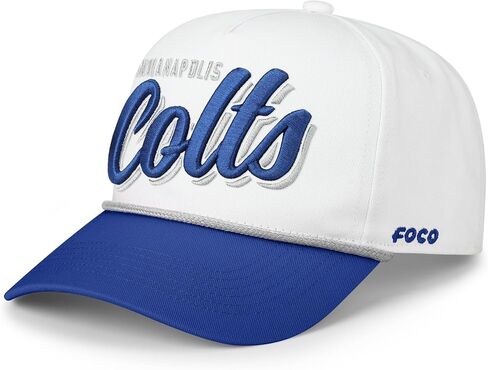 FOCO Men's NFL Team Logo Monty Script Marquee Rf Hat Caps in Saudi Arabia