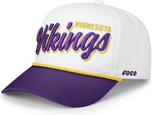 FOCO Men's NFL Team Logo Monty Script Marquee Rf Hat Caps in Saudi Arabia