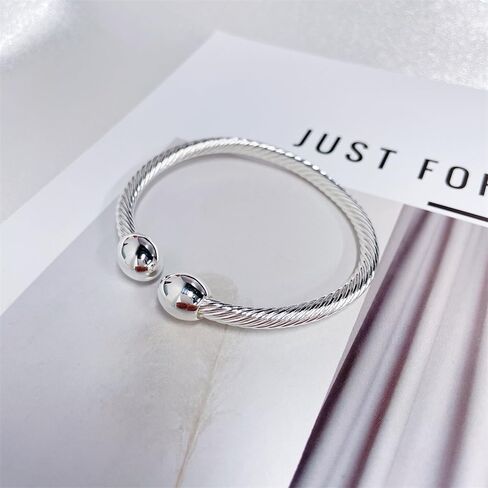 NewZenro Elegant Magnetic Bracelet Copper Magnets Bangle For Women Men Gifts for Father's Day in Saudi Arabia
