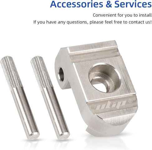 ulip Front Folding Hook Lock 304 Stainless Steel Buckle Latch with 2 Pcs Pins Scooter Accessories for Xiaomi M365 Pro Pro2 1S MI3 Essential Lite Electric Scooter in Saudi Arabia