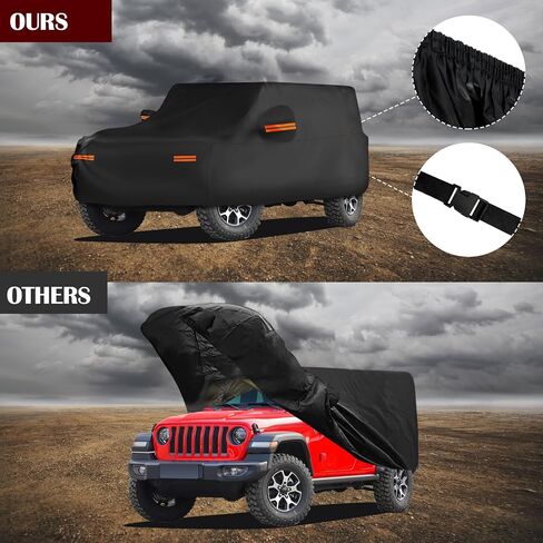 Truck Cover Waterproof All Weather, Migaven Waterproof UV-Proof Windproof Truck Covers for Ford F150 Silverado 1500 Ram 1500 Toyota Tundra, Length Up to 240'' in Saudi Arabia