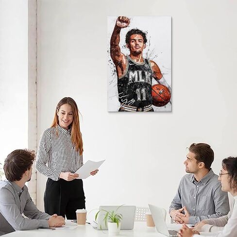 Basketball Star Damian Lillard Watercolor Sports Art Poster Picture Print Modern Family Office Posters. Unframe-style-4, 12x18inch(30x45cm) in Saudi Arabia