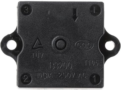 أسود B3200 مفتاح دوار 4 موضع 3 سرعة سخان منفاخ مروحة التبديل مقبض التحكم، مفاتيح صناعية، مفاتيح محدد in Saudi Arabia