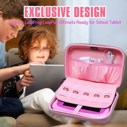 حافظة صلبة LTGEM لجهاز Leapfrog LeapPad Ultimate Ready للكمبيوتر اللوحي المدرسي - حقيبة تخزين واقية للسفر in Saudi Arabia