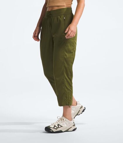THE NORTH FACE Women's Aphrodite Motion Capri Pants (Standard and Plus Size), TNF Black 3, 3X in Saudi Arabia