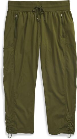 THE NORTH FACE Women's Aphrodite Motion Capri Pants (Standard and Plus Size), TNF Black 3, 3X in Saudi Arabia