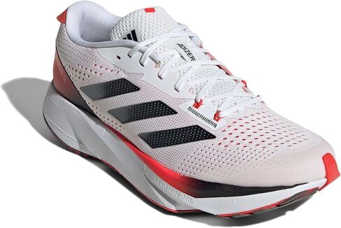 أديداس Adizero Sl أبيض/أسود/أحمر ساطع 1 9 D (M) in Saudi Arabia