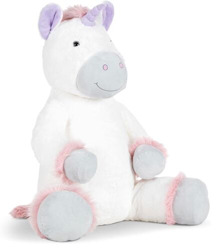 Melissa & Doug Gentle Jumbos Unicorn Giant Stuffed Plush Animal (Sits Nearly 3 Feet Tall) ,36 inches in Saudi Arabia