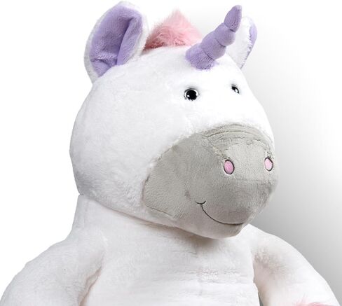 Melissa & Doug Gentle Jumbos Unicorn Giant Stuffed Plush Animal (Sits Nearly 3 Feet Tall) ,36 inches in Saudi Arabia