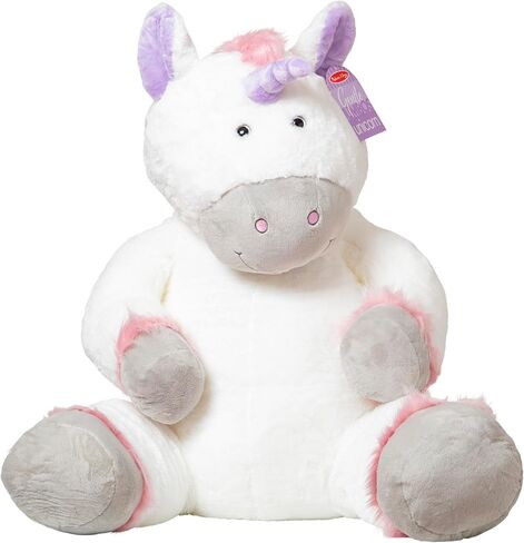 Melissa & Doug Gentle Jumbos Unicorn Giant Stuffed Plush Animal (Sits Nearly 3 Feet Tall) ,36 inches in Saudi Arabia