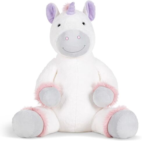 Melissa & Doug Gentle Jumbos Unicorn Giant Stuffed Plush Animal (Sits Nearly 3 Feet Tall) ,36 inches in Saudi Arabia