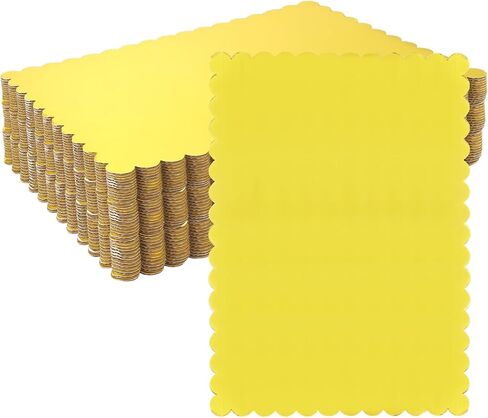 30 Pcs Gold Cake Boards Rectangle, 14 x 10 Inch Cardboard Cake Base Boards, Sturdy Greaseproof Cake Plate for Desserts and Pastries in Saudi Arabia