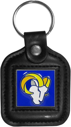 سلسلة مفاتيح جلدية مربعة للجنسين من Siskiyou Sports NFL in Kuwait