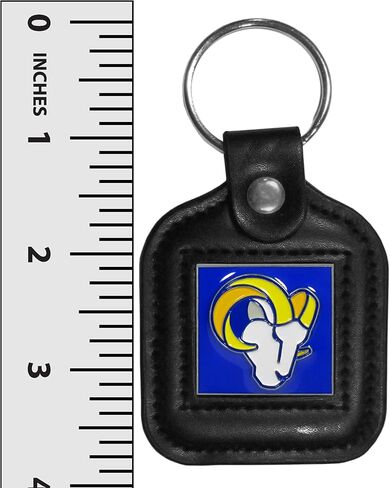 سلسلة مفاتيح جلدية مربعة للجنسين من Siskiyou Sports NFL in Kuwait