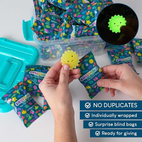 مجموعة ألعاب Mochi Squishy من أجل هدايا الحفلات للأطفال، عبوة 80 - BONNYCO | حشوات حقائب جودي للأطفال، هدايا حفلات الأطفال، ألعاب فيدجيت الإسفنجية | ألعاب صغيرة، حشوات بيناتا، عيد ميلاد الأولاد والبنات كاواي in Kuwait