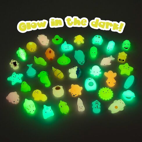 مجموعة ألعاب Mochi Squishy من أجل هدايا الحفلات للأطفال، عبوة 80 - BONNYCO | حشوات حقائب جودي للأطفال، هدايا حفلات الأطفال، ألعاب فيدجيت الإسفنجية | ألعاب صغيرة، حشوات بيناتا، عيد ميلاد الأولاد والبنات كاواي in Kuwait