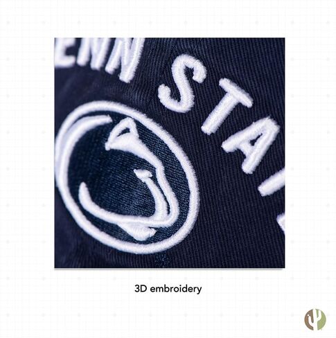 قبعة بيسبول لجامعة ولاية بنسلفانيا من Desert Cactus Penn Pennsylvania PSU Nittany Lions قبعات مطرزة ذات حواف قابلة للتعديل بحزام قماش للبالغين (نمط D1) in Saudi Arabia