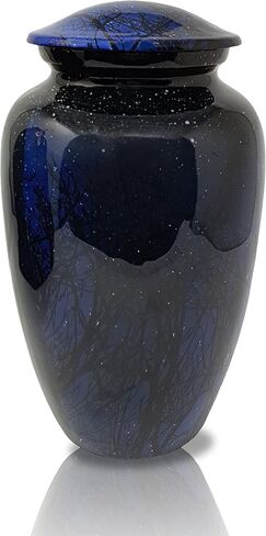 Urn Full Moon Night Cremation Urn, Ashes Urn for Adult Human Ashes, Funeral Urn Large Size in Saudi Arabia