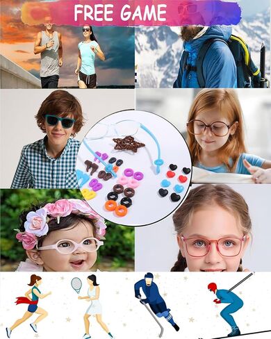 مقابض أذن لنظارات العين، مقابض أذن من السيليكون للنظارات، مقابض أذن رياضية لخطافات الأذن للنظارات in Kuwait