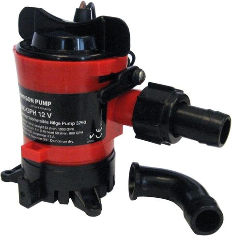 Johnson Pump of America 28512 Marine Pump Cartridge for 1000 GPH Motor, Black in Saudi Arabia